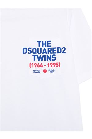 maglietta con scritta DSQUARED KIDS | DQ3166D004GDQ100